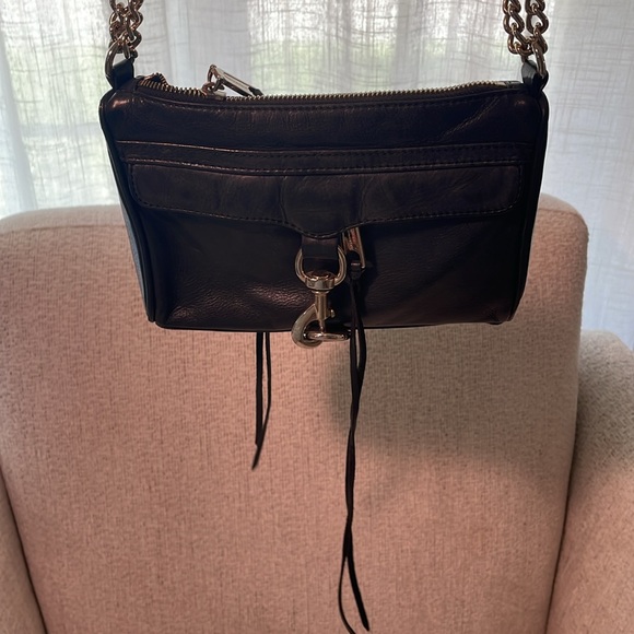 Rebecca Minkoff Black leather chain link bag - Picture 6 of 6